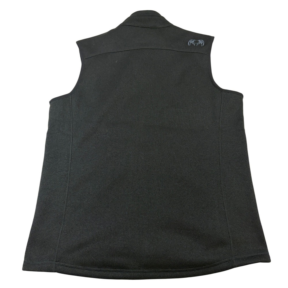 KUIU Base Camp High Loft Sweater Fleece Vest Mens Large Black Full Zip PO 002682 - Picture 2 of 10